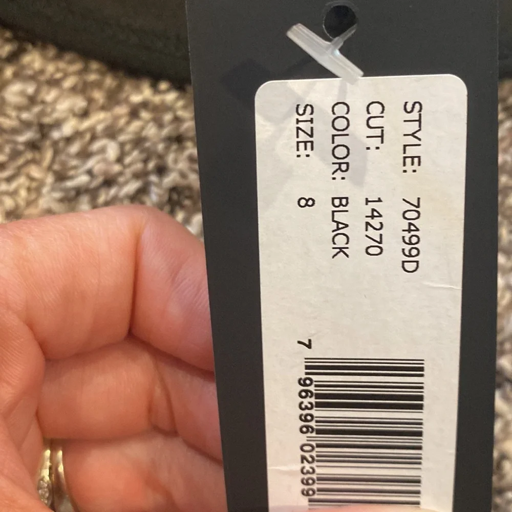 NWT BEBE black dress - Picture 5 of 7